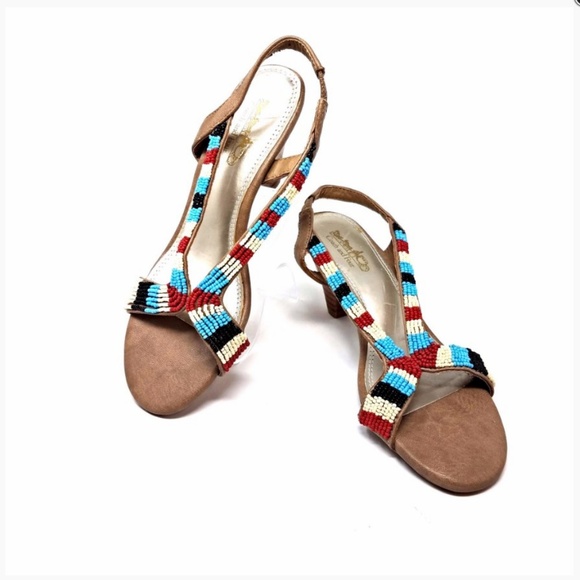 Coach and Four Shoes - Coach and Four Beatrice Slingback Heels.